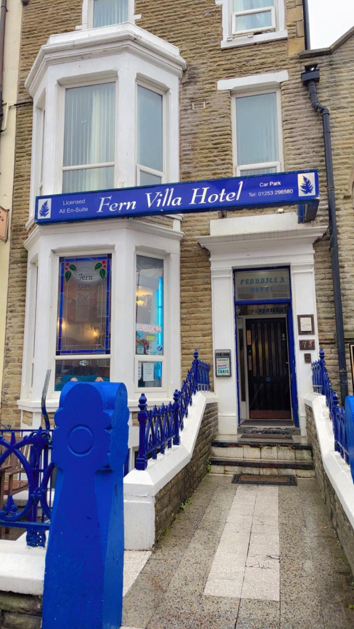 Fern Villa Hotel - Albert Road Blackpool Eksteriør billede