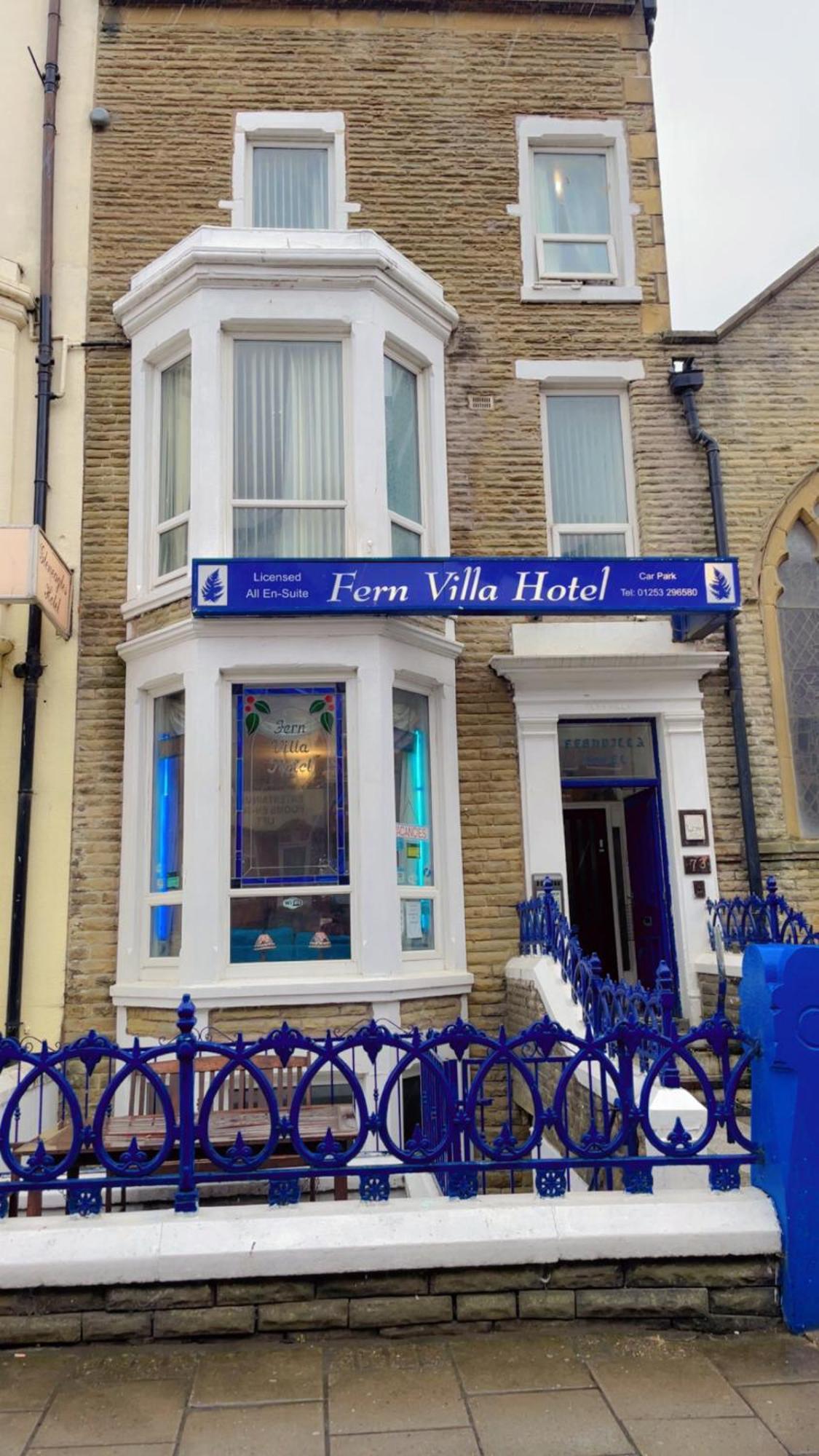 Fern Villa Hotel - Albert Road Blackpool Eksteriør billede